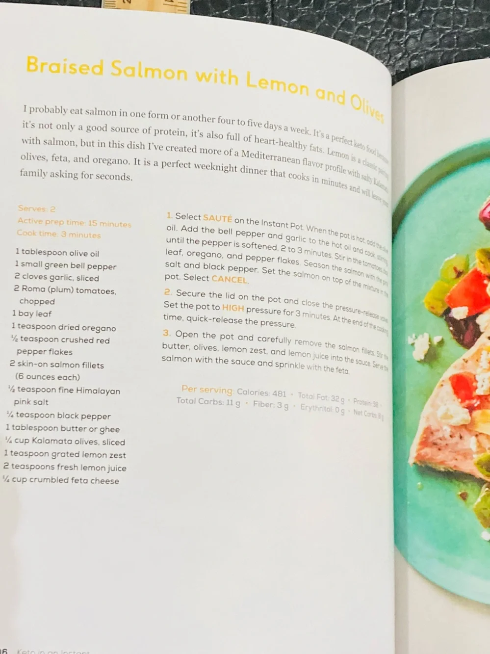 NEW Keto in an Instant Cookbook by Jen‎ Fisch